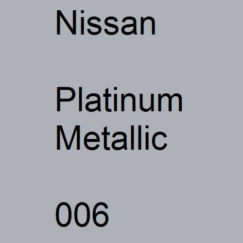 Nissan, Platinum Metallic, 006.